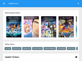 'animerock.net' screenshot