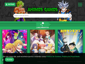 'animesgames.net' screenshot