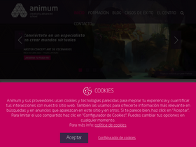 'animum3d.com' screenshot