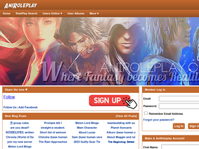 'aniroleplay.com' screenshot