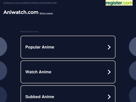 'aniwatch.com' screenshot