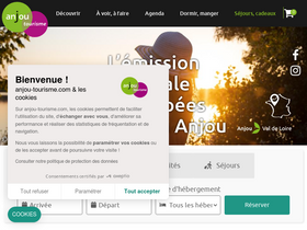 'anjou-tourisme.com' screenshot