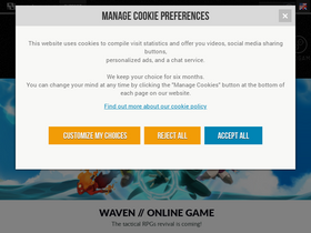 'ankama.com' screenshot