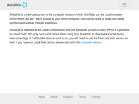 'ankiweb.net' screenshot
