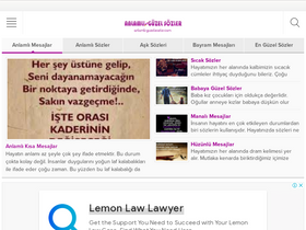 'anlamli-guzelsozler.com' screenshot