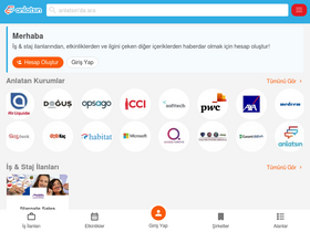 'anlatsin.com' screenshot