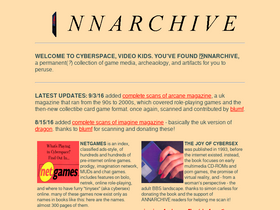 'annarchive.com' screenshot