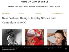 'anneofcarversville.com' screenshot