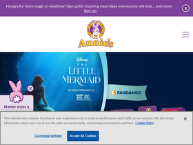 'annies.com' screenshot