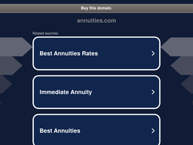 'annuities.com' screenshot