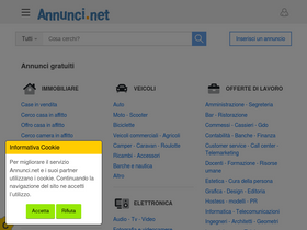 'annunci.net' screenshot
