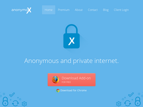 'anonymox.net' screenshot
