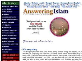 'answering-islam.org' screenshot