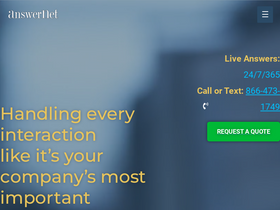 'answernet.com' screenshot