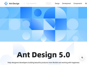 'ant.design' screenshot