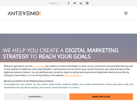 'antevenio.com' screenshot