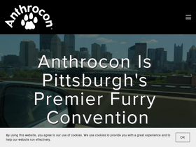 'anthrocon.org' screenshot
