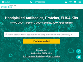 'antibodies-online.com' screenshot