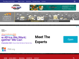 'antiguanewsroom.com' screenshot