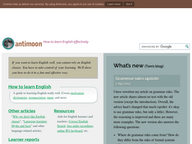 'antimoon.com' screenshot