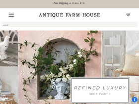 'antiquefarmhouse.com' screenshot