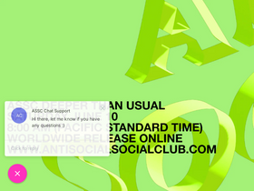 'antisocialsocialclub.com' screenshot