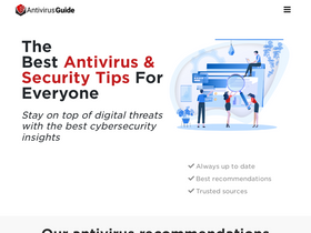 'antivirusguide.com' screenshot