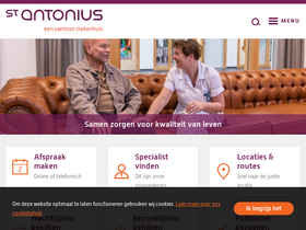 'antoniusziekenhuis.nl' screenshot