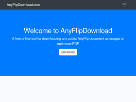 'anyflipdownload.com' screenshot