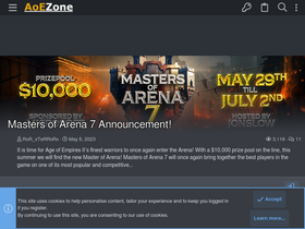 'aoezone.net' screenshot
