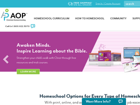 'aop.com' screenshot