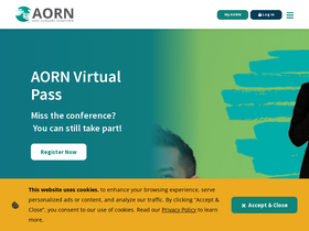 'aorn.org' screenshot