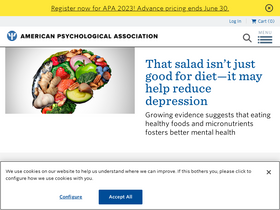 'apa.org' screenshot