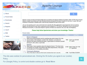 'apachelounge.com' screenshot