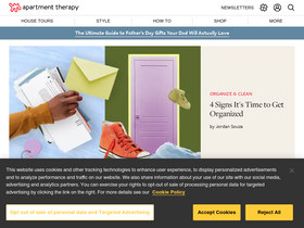 'apartmenttherapy.com' screenshot