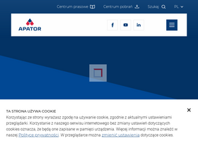 'apator.com' screenshot