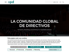 'apd.es' screenshot