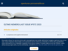 'aperturas.org' screenshot