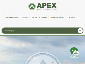 'apexnc.org' screenshot