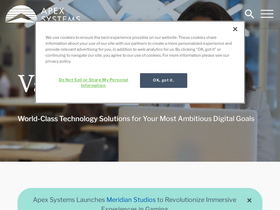 'apexsystemsinc.com' screenshot