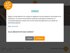 'apgen.nl' screenshot