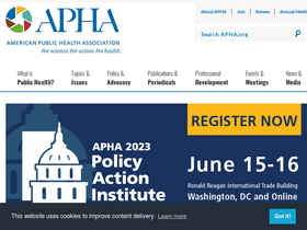 'apha.org' screenshot
