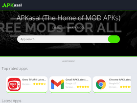 'apkasal.com' screenshot