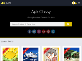 'apkclassy.com' screenshot