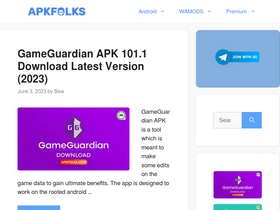 'apkfolks.com' screenshot
