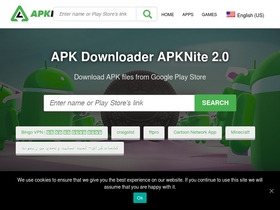'apknite.com' screenshot