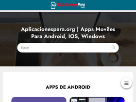 'aplicacionespara.org' screenshot