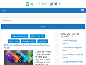 'aplicativosgratis.com.br' screenshot