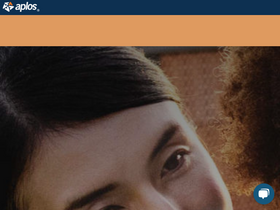 'aplos.com' screenshot