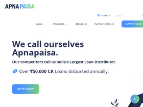 'apnapaisa.com' screenshot
